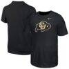 Colorado Buffaloes Nike Youth Logo T-Shirt - Black - Front View