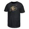 Colorado Buffaloes Nike Youth Logo T-Shirt - Black - Side View