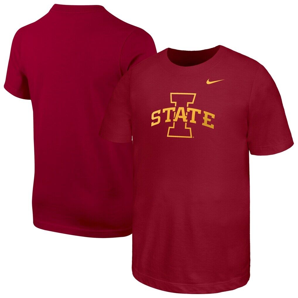 Iowa State Cyclones Nike Youth Logo T-Shirt - Cardinal