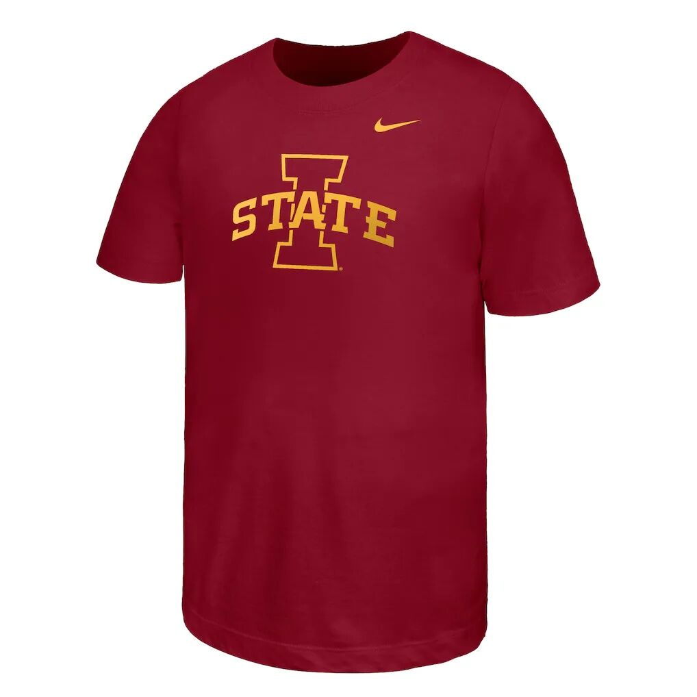 Iowa State Cyclones Nike Youth Logo T-Shirt - Cardinal