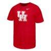 Houston Cougars Nike Youth Logo T-Shirt - Red - Side View