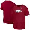 Arkansas Razorbacks Nike Youth Logo T-Shirt - - Front View
