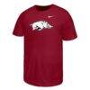 Arkansas Razorbacks Nike Youth Logo T-Shirt - - Side View