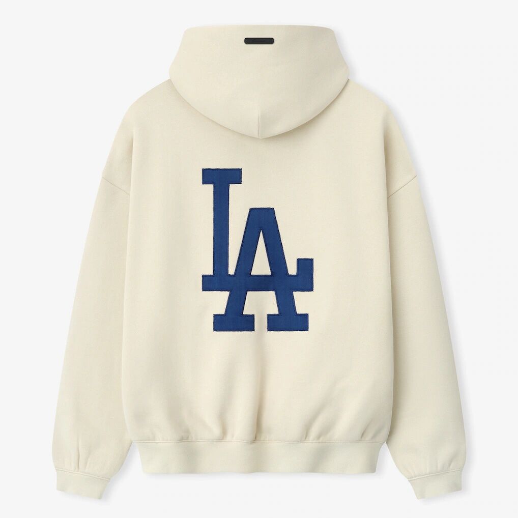 Los Angeles Dodgers Fear of God x MLB Unisex Sport Hoodie – Oatmeal