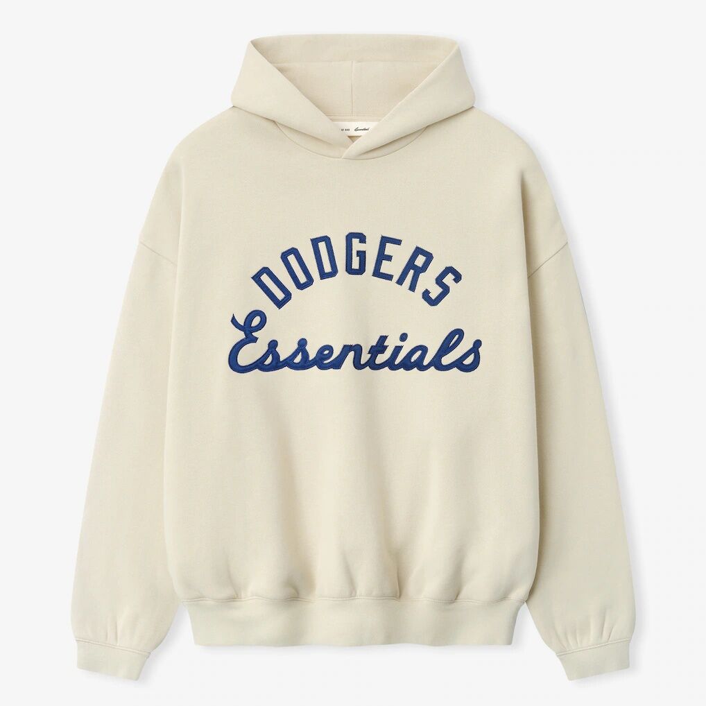 Los Angeles Dodgers Fear of God x MLB Unisex Sport Hoodie – Oatmeal