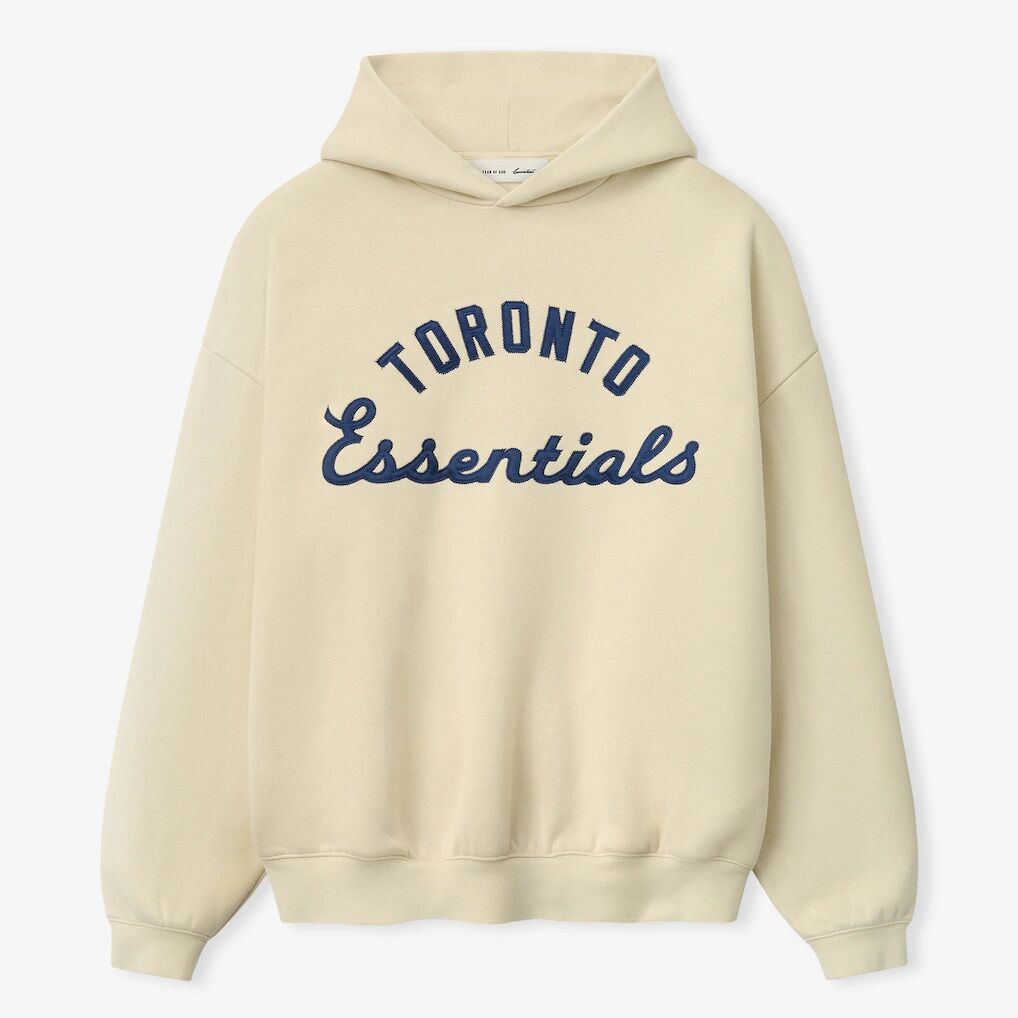 Toronto Blue Jays Fear of God x MLB Unisex Sport Hoodie – Oatmeal