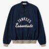New York Yankees Fear of God x MLB Quarter-Zip Pullover - Navy - Side View