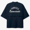 New York Yankees Fear of God x MLB 3/4 Sleeve Quarter-Zip Pullover - Navy - Detail View
