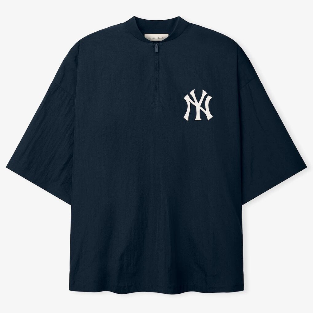 New York Yankees Fear of God x MLB 3/4 Sleeve Quarter-Zip Pullover