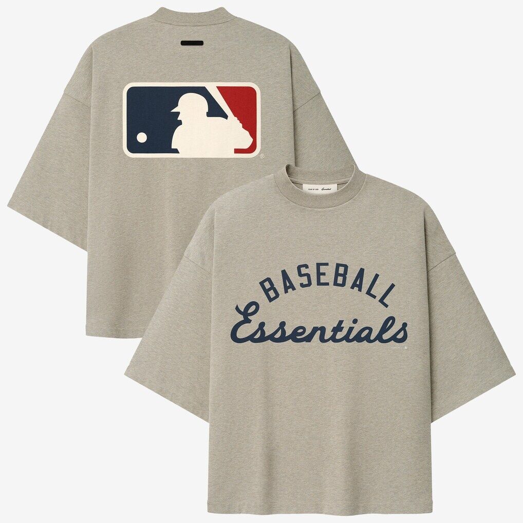 Fear of God x MLB Unisex Merch T-Shirt - Heather Gray