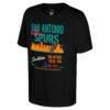 San Antonio Spurs Stadium Essentials Youth Hideout T-Shirt - Black - Side View