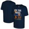 New York Knicks Stadium Essentials Youth Hideout T-Shirt - Navy - Back View