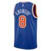 OG Anunoby New York Knicks Nike Youth Swingman Jersey - Blue - Detail View