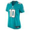 Jacob Rodriguez Miami Dolphins Nike Women's Team Game Jersey - Aqua - Alt1