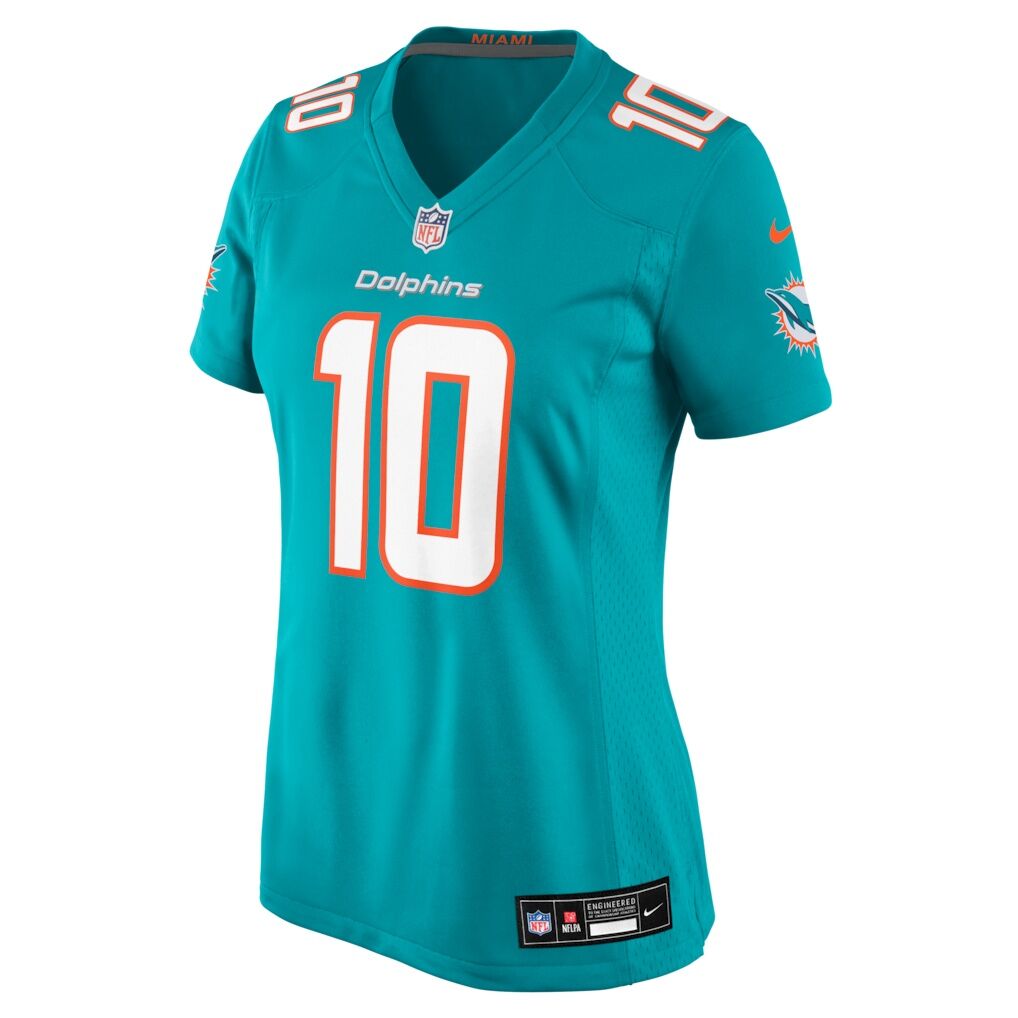 Jacob Rodriguez Miami Dolphins Nike Women's Team Game Jersey - Aqua
