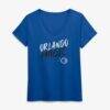 Paolo Banchero Orlando Magic Women's Hustle Name & Number V-Neck T-Shirt - Blue - Side View