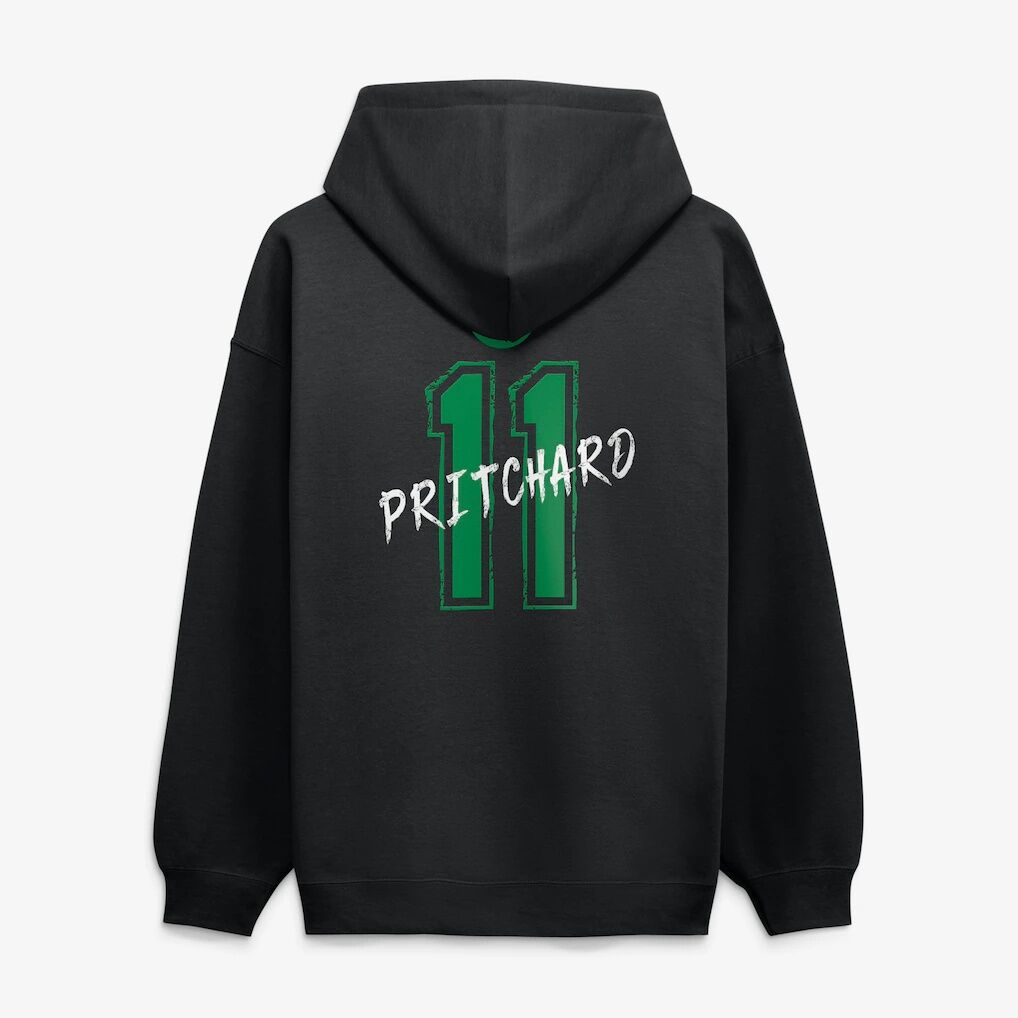 Payton Pritchard Boston Celtics Hustle Name & Number Hoodie