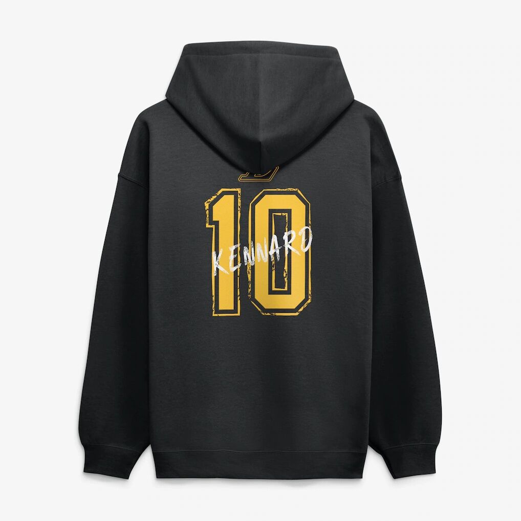 Luke Kennard Los Angeles Lakers Hustle Name & Number Hoodie