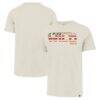 Minnesota Wild '47 Americana Franklin T-Shirt - Cream - Front View