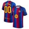 Barcelona Nike 2026/27 Home Match Authentic Custom Jersey - Red - Front View