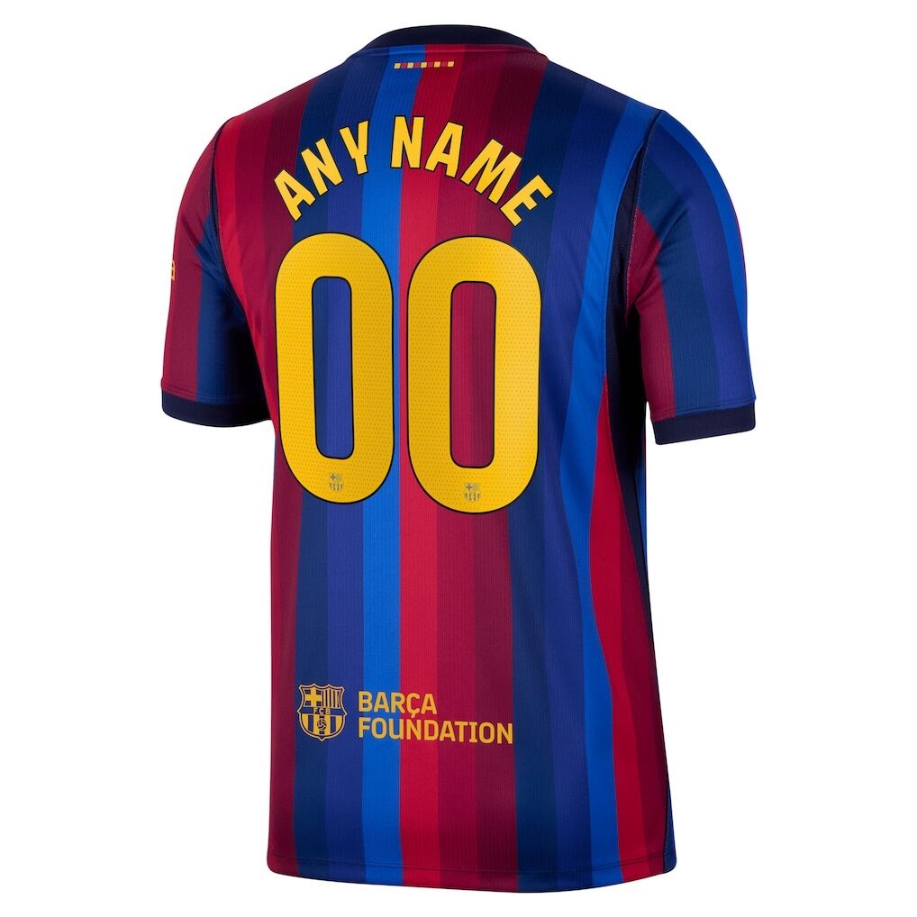 Barcelona Nike 2026/27 Home Stadium Replica Custom Jersey