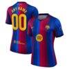 Barcelona Nike Women's 2026/27 Home Stadium Replica Custom Jersey - Red - Front View