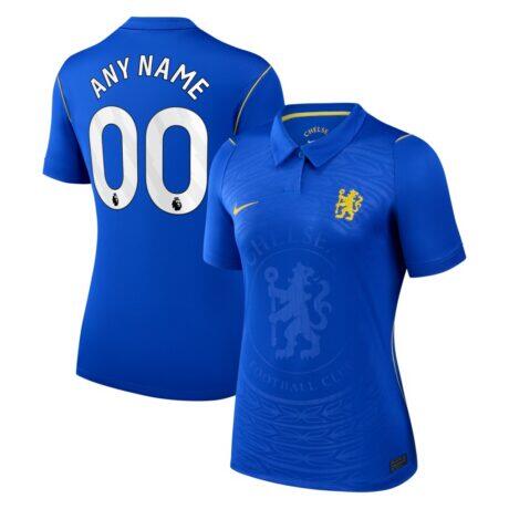 Chelsea Nike Women's 2026/27 Home Stadium Replica Custom Jersey - Blue - Front View
