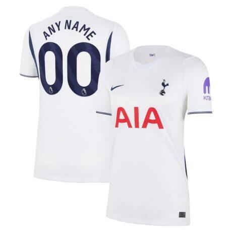 Tottenham Hotspur Nike Women's 2026/27 Home Stadium Replica Custom Jersey - White - Front View
