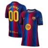 Barcelona Nike Youth 2026/27 Home Stadium Replica Custom Jersey - Red - Front View