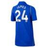 Reece James Chelsea Nike Youth 2026/27 Home Stadium Replica Jersey - Blue - Detail View