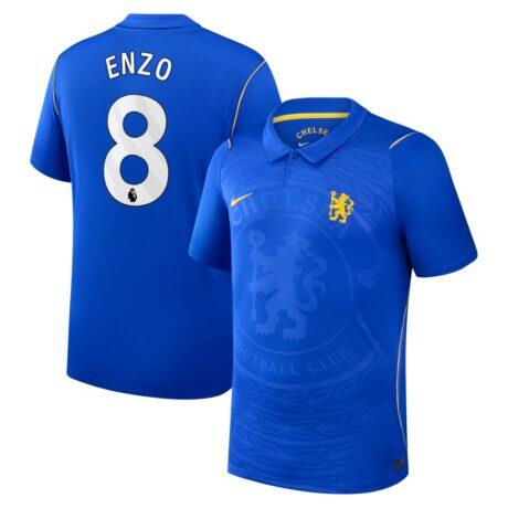 Enzo Fernández Chelsea Nike 2026/27 Home Stadium Replica Jersey - Blue - Front View