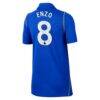 Enzo Fernández Chelsea Nike Youth 2026/27 Home Stadium Replica Jersey - Blue - Detail View