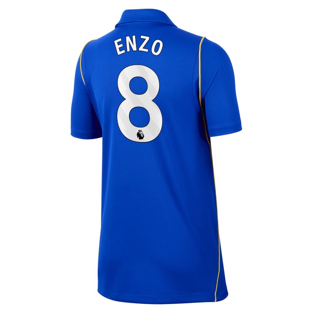 Enzo Fernández Chelsea Nike Youth 2026/27 Home Stadium Replica Jersey