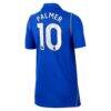 Cole Palmer Chelsea Nike Youth 2026/27 Home Stadium Replica Jersey - Blue - Detail View