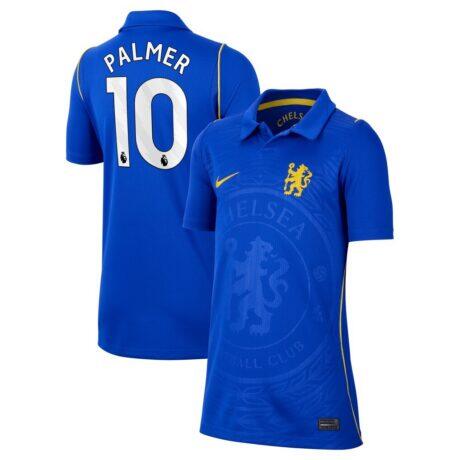 Cole Palmer Chelsea Nike Youth 2026/27 Home Stadium Replica Jersey - Blue - Front View