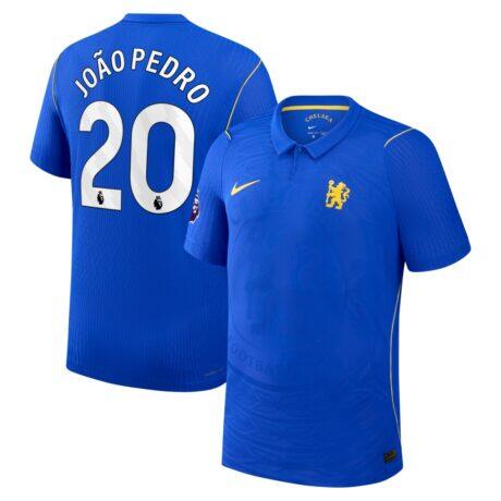 João Pedro Chelsea Nike 2026/27 Home Match Authentic Jersey - Blue - Front View