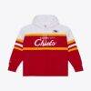 Kansas City Chiefs Mitchell & Ness Head Coach Hoodie - Red - Front View