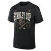 Vegas Golden Knights 2026 Stanley Cup Final Custom Name & Number T-Shirt - Black - Side View