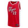 A'ja Wilson Las Vegas Aces Fashion7 Fast Break Replica Jersey - Red - Side View