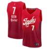 Aliyah Boston Indiana Fever Fashion7 Unisex Fast Break Replica Jersey - Red - - Front View