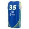 Azzi Fudd Dallas Wings Fashion7 Fast Break Replica Jersey - Blue - Detail View