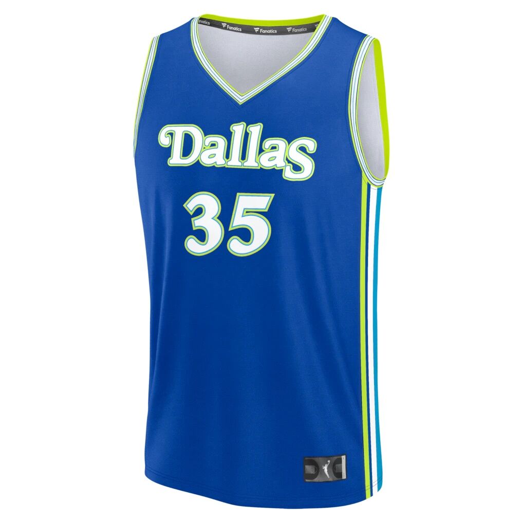 Azzi Fudd Dallas Wings Fashion7 Fast Break Replica Jersey - Rebel Edition
