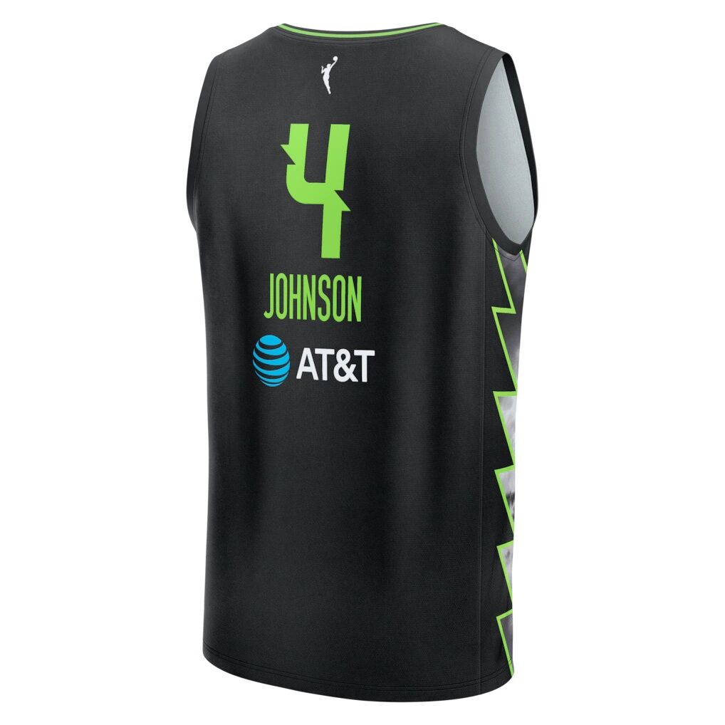 Flau'jae Johnson Seattle Storm Fashion7 Fast Break Replica Jersey - Rebel Edition