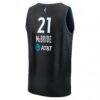 Kayla McBride Minnesota Lynx Fashion7 Fast Break Replica Jersey - Black - Detail View