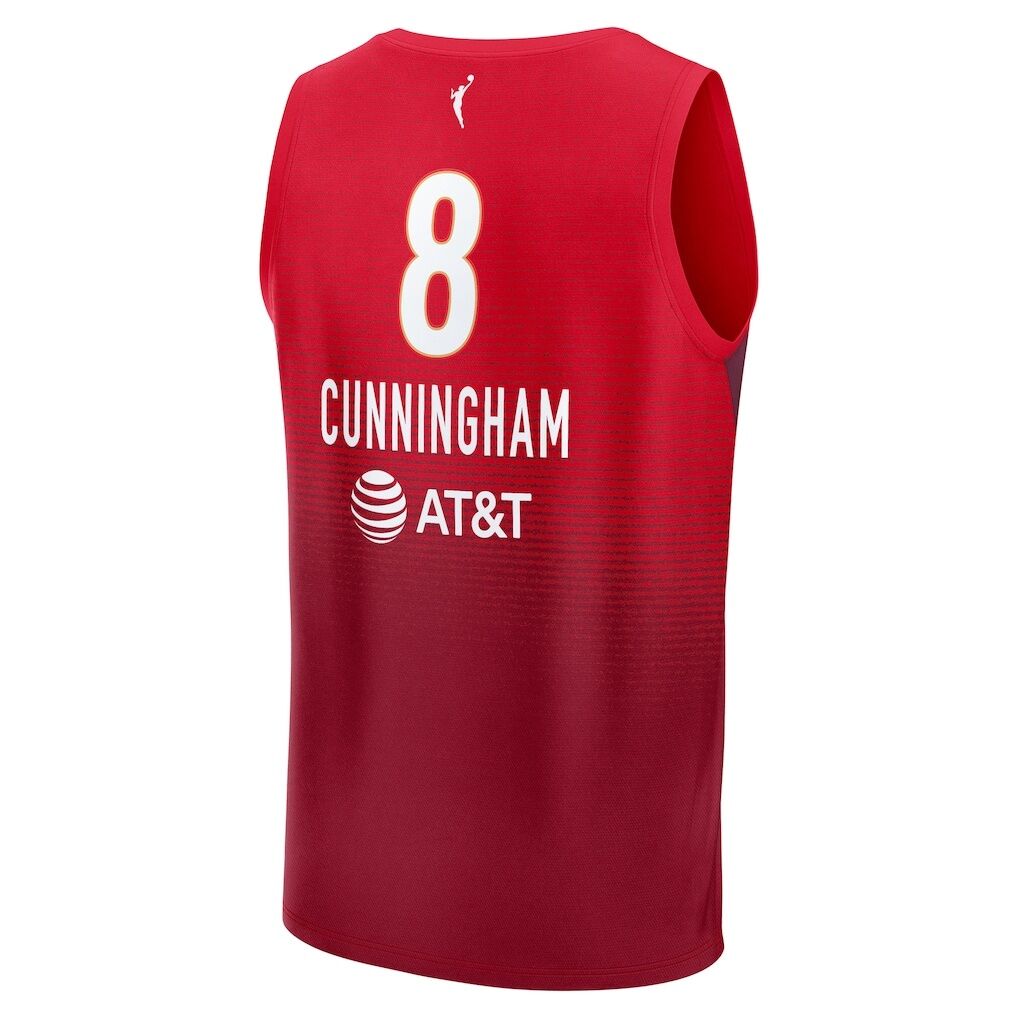 Sophie Cunningham Indiana Fever Fashion7 Fast Break Replica Jersey - Rebel Edition