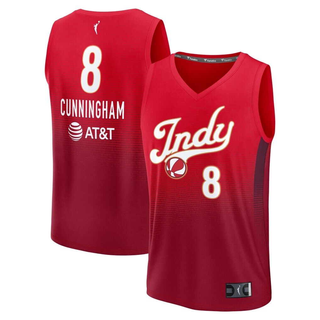 Sophie Cunningham Indiana Fever Fashion7 Fast Break Replica Jersey - Rebel Edition