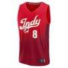 Sophie Cunningham Indiana Fever Fashion7 Fast Break Replica Jersey - Red - Side View