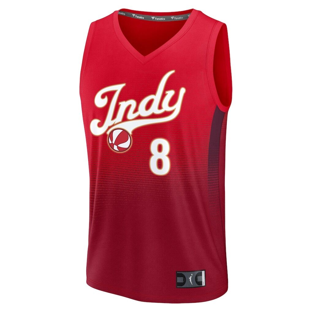 Sophie Cunningham Indiana Fever Fashion7 Fast Break Replica Jersey - Rebel Edition