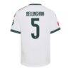 Jude Bellingham Real Madrid adidas Youth 2026/27 Home On-Field Authentic Jersey - White - Detail View