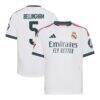 Jude Bellingham Real Madrid adidas Youth 2026/27 Home On-Field Authentic Jersey - White - Front View